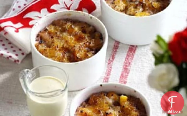 Brulee de ovăz cu cremă de ghimbir