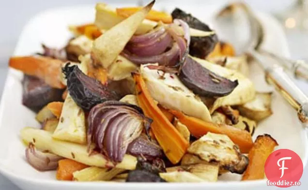 Legume Cu Rădăcină Prăjită Cu Chimen