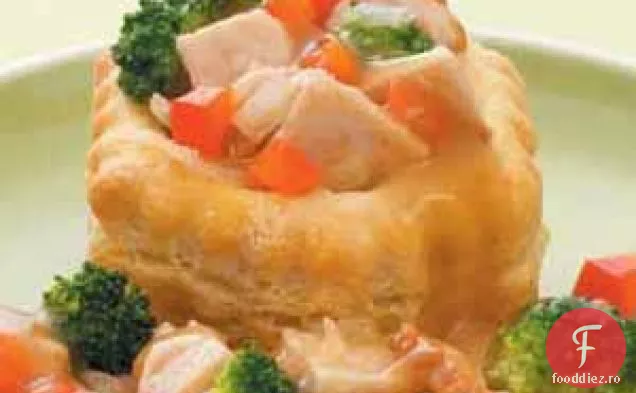 Coșuri de curcan și sos