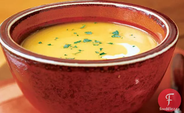 Supă De Dovleac Cu Ghimbir Curry