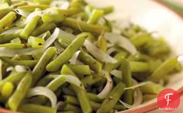Fasole verde cu ierburi