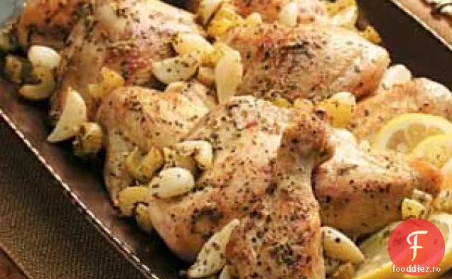 Slow Cooker Catel De Usturoi Pui