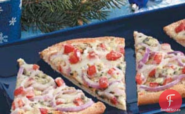 Pizza Cu Aperitiv Cu Brânză Albastră