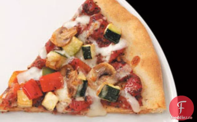 Pizza Vegetală Din Grâu Integral