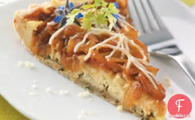 Tartă Cu Ceapă Caramelizată