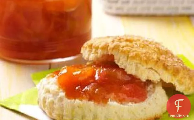 Dulceata De Rubarbă De Piersici