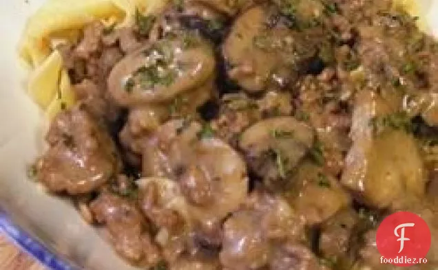 Fără Smântână Stroganoff De Vită