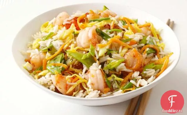 Orez Prăjit Cu Creveți