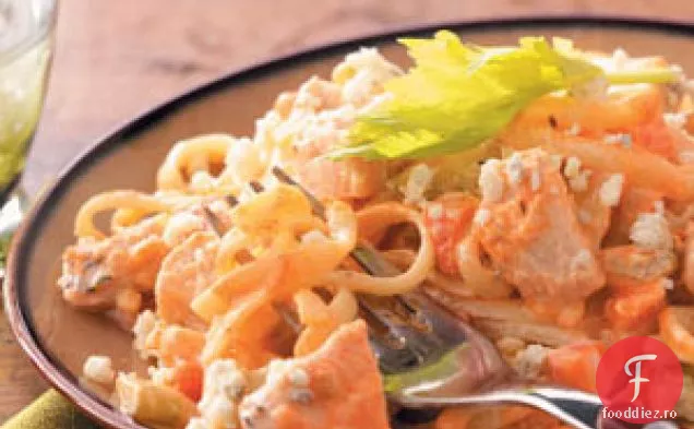 Curcan de bivol cu Linguine
