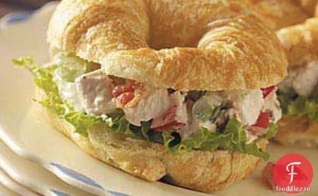 Mini Cornuri Cu Salată De Pui