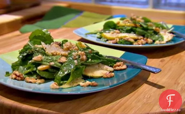 Salată de rucola și pere cu vinetă de Sherry Dijon