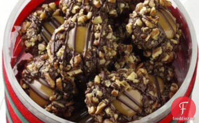Amprente De Caramel De Ciocolată