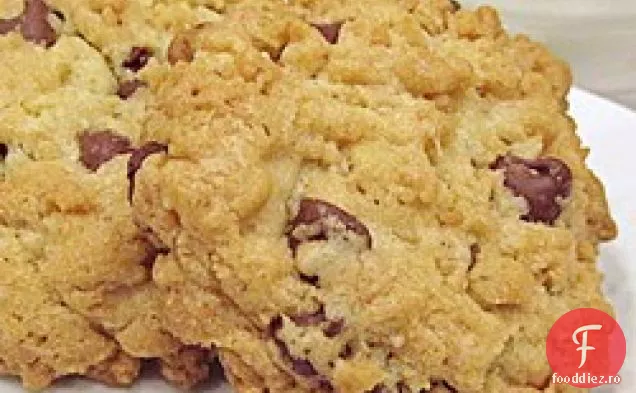 Biscuiți Crocanți Cu Ciocolată Cu Orez