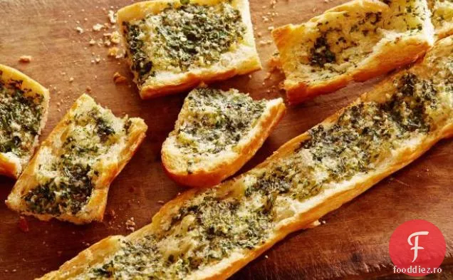 Pâine Cu Usturoi Cu Ierburi