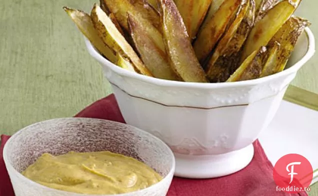 Cartofi prăjiți cu usturoi Aioli