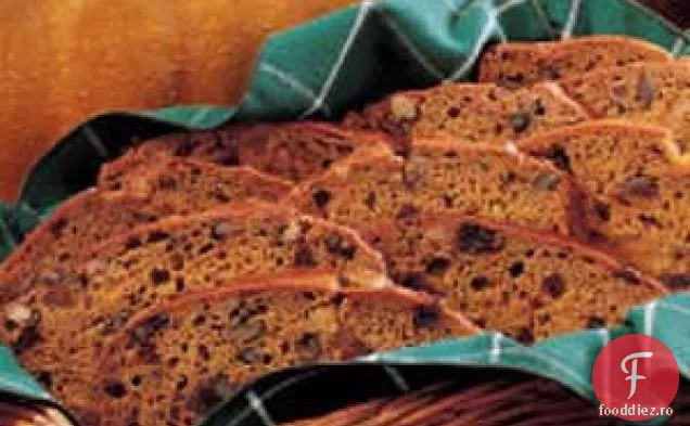 Pâine De Dovleac Cu Fructe