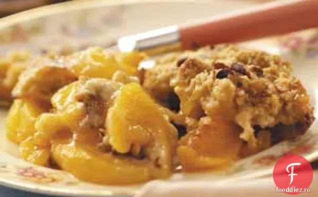 Lime' n ' Spice Peach Cobbler