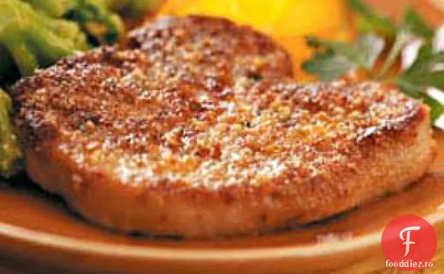 Cotlete De Porc Crocante Acoperite Cu Ierburi