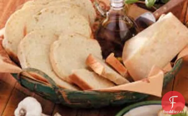 Pâine De Busuioc Cu Usturoi