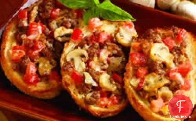 Pâine cu usturoi cu vârf Italian