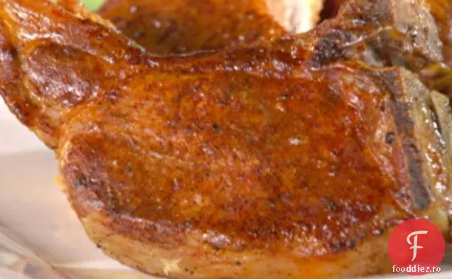 Chili frecat cotlet de porc BBQ