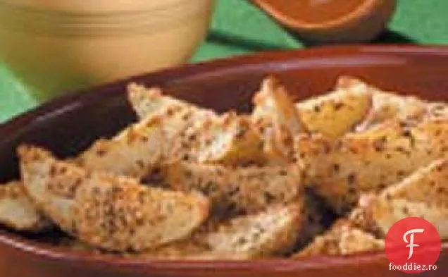 Pene De Cartofi Parmezan Prăjiți