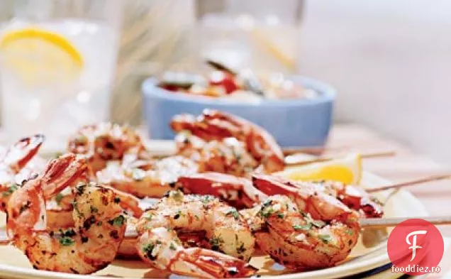 Frigarui De Creveți Cu Lămâie-Usturoi