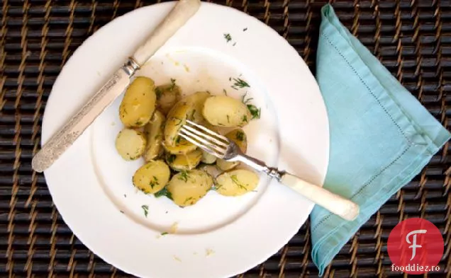 Salată De Cartofi Cu Lămâie Și Mărar