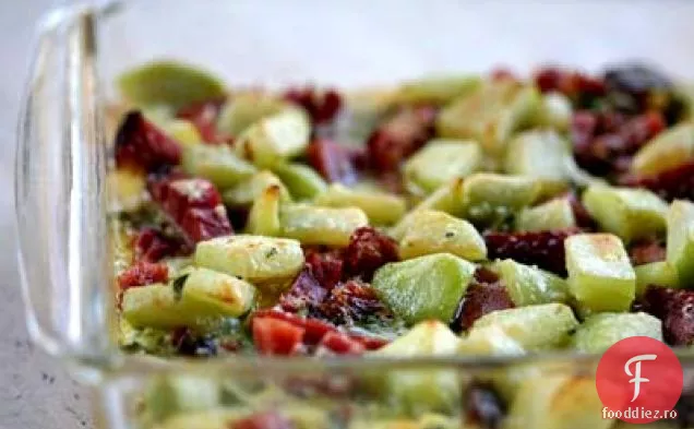 Coaceți Șuncă De Kohlrabi