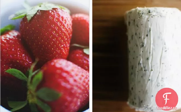 Quesadillas de căpșuni+praz