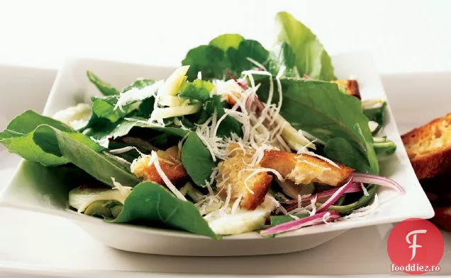 Salată De Spanac Caesar