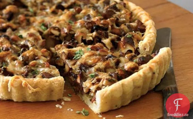 Tarta cu praz și Chanterelle