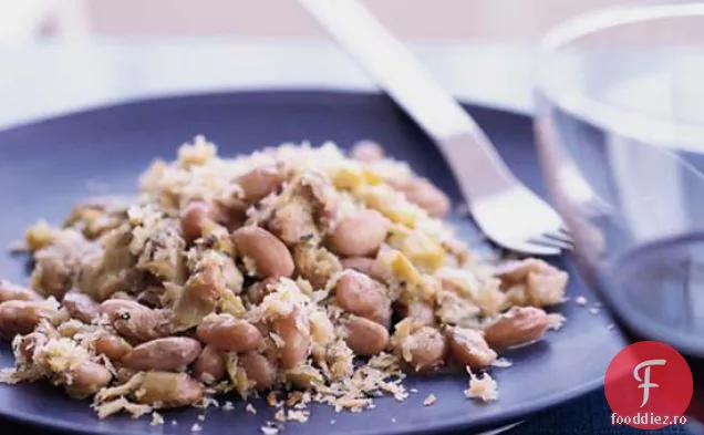 Cassoulet de fasole și praz