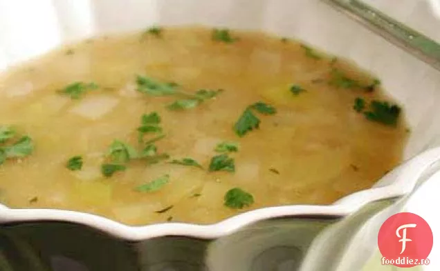 Tocană de praz și cartofi