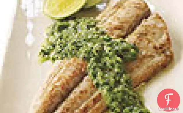 Mahi-Mahi cu chutney proaspăt de coriandru