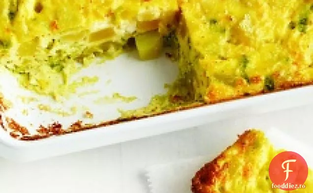 Praz La Cuptor, Cartofi Și Parmezan Frittata