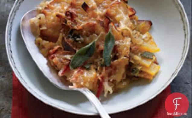 Gratin De Dovlecei De Mere, Praz Și Nucă