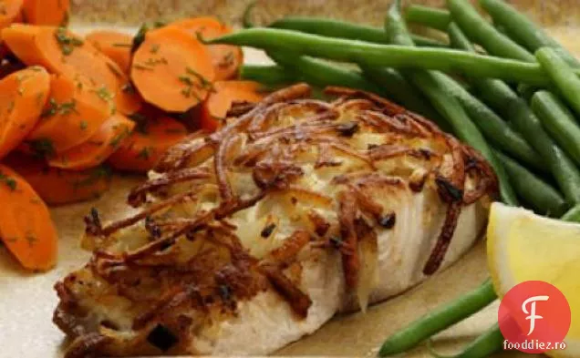 Rețetă Mahi Mahi Cu Crustă De Hrean De Cartofi