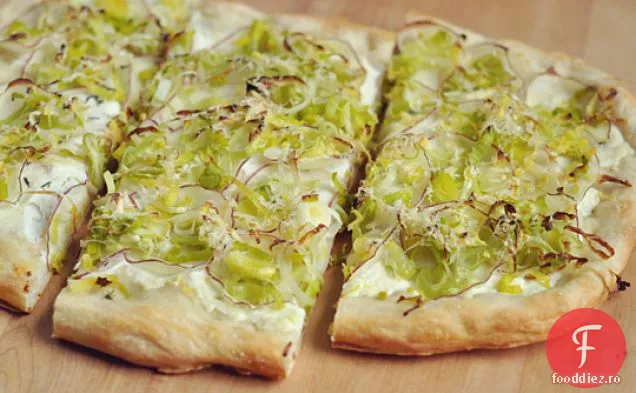 Praz, Ricotta Și Pâine Plată Cu Coajă De Lămâie