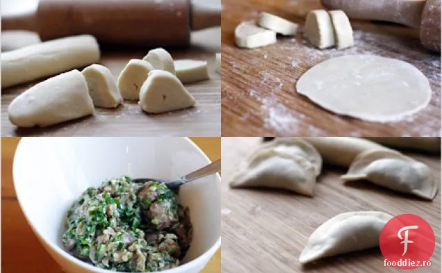 Chineză Jiaozi / Praz Și Găluște De Porc (????)