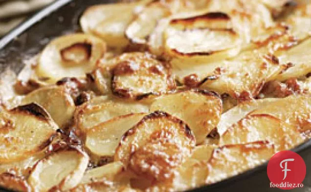 Gratin De Cartofi Și Praz