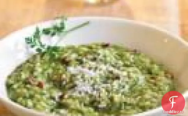 Risotto De Praz Și Pancetta Cu Ierburi Fine