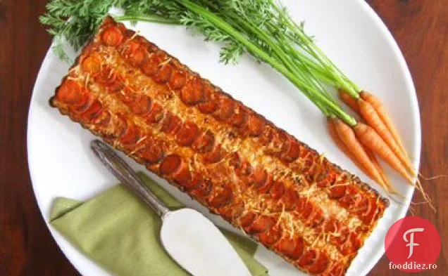 Tarta Savuroasa Cu Morcovi Si Praz
