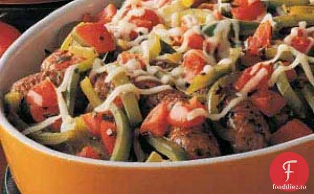 Ratatouille cu cârnați