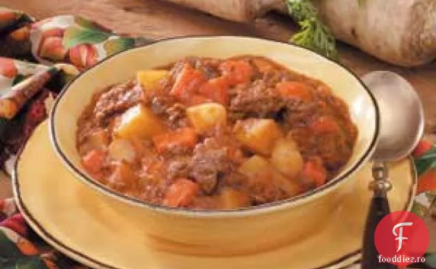 Tocană de vită din rădăcină