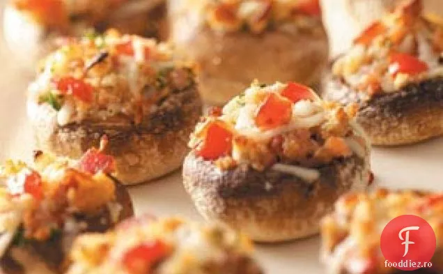 Ciuperci umplute italiene