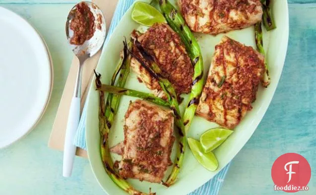 Gratar Mahi Mahi cu Jerk Spice