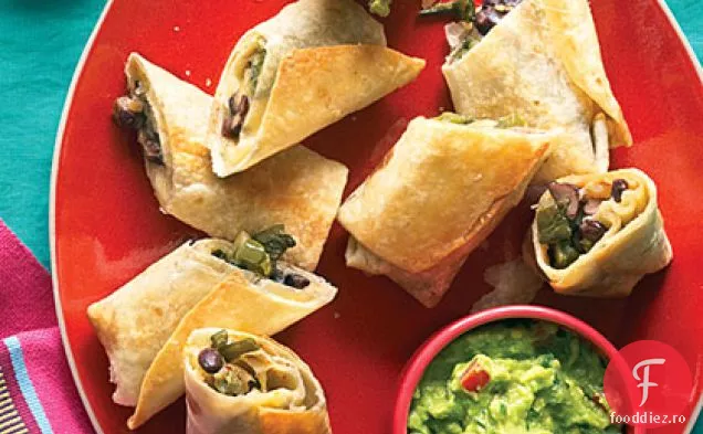 Poblano și Nopales Chimichangas