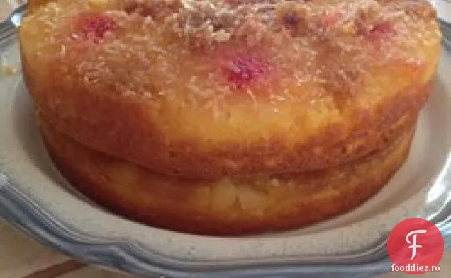 Tort cu susul în jos cu ananas V