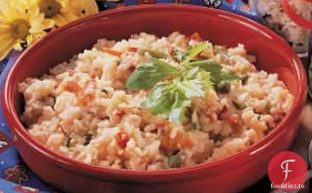 Amestecul de orez de legume